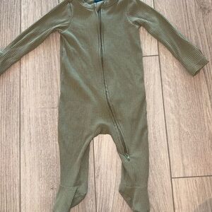 OLD NAVY Olive Green Kids Ribbed One Piece